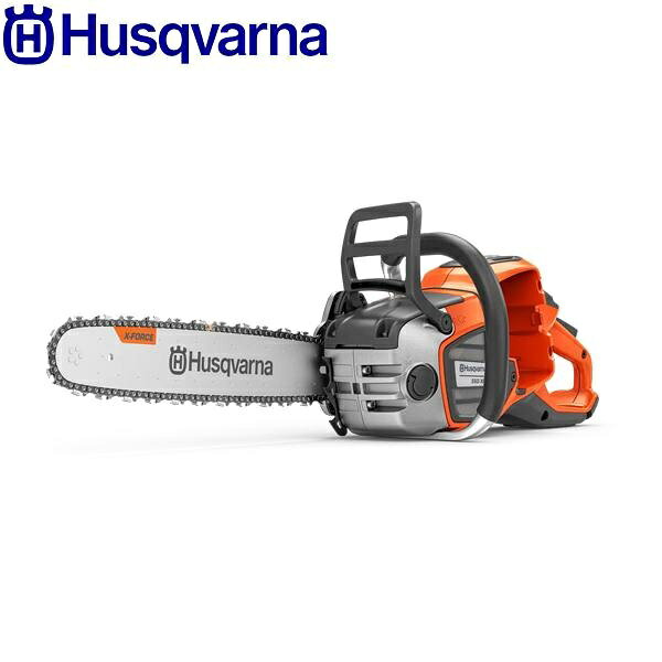 ▼Husqvarna 550i XPは、優れたパワーウェイトレシオとスリムで軽量なデザインを兼ね備えたバッテリー式チェーンソーです。 ■仕様 【エンジン】 　出力軸動力： 　40-B540X：3.2kW 　40-B330X：2.5kW 　バッテリー電圧：36V 　最大出力時のチェーン速度：24 m/s 　バッテリ種類：リチウムイオン 【装置】 　推奨バー長さ(最小)：33cm 　ピッチ：0.325インチ 　推奨バー長さ(最大)：50cm 　チェンタイプ：C33 　バッテリー：含まれていません 　ガイドバー：45.72cm 　バーの長さ(インチ)：18インチ 【重量】4kg(バッテリーおよび切断装置を除く) 【音と騒音】 　オペレーターの耳における音圧レベル：94 dB(A) 　保証音響パワーレベル(LWA)：107 dB(A) [ ハスクバーナ Husqvarna 正規販売店 パワーツール 林業 チェンソー チェーンソー 充電式 バッテリー式 充電式チェンソー バッテリー式チェンソー 充電式チェーンソー バッテリー式チェーンソー バッテリーチェンソー バッテリーチェーンソー ]