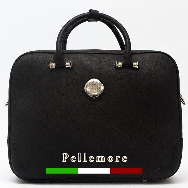 Attache Case - ビジネスバッグ メンズ レディース 男女兼用 本革 ダブルファスナー ブランド イタリア