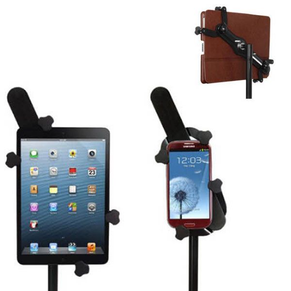 樂天商城 - iPad・タブレット アームスタンド フレキシブルアーム 横画面専用 簡単取り付け iPad Air・iPad Retina・iPad mini 7〜10.1インチまで対応