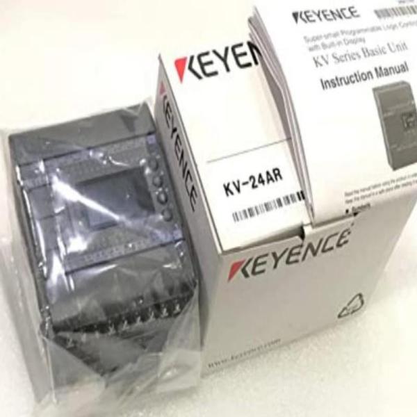 Rakuten - 【新品 東京発 ★適格請求書発行可★】表示機能内蔵 超小型PLC KV-24AR AC電源 入力16点/出力8点 リレー出力【6ヶ月保証】