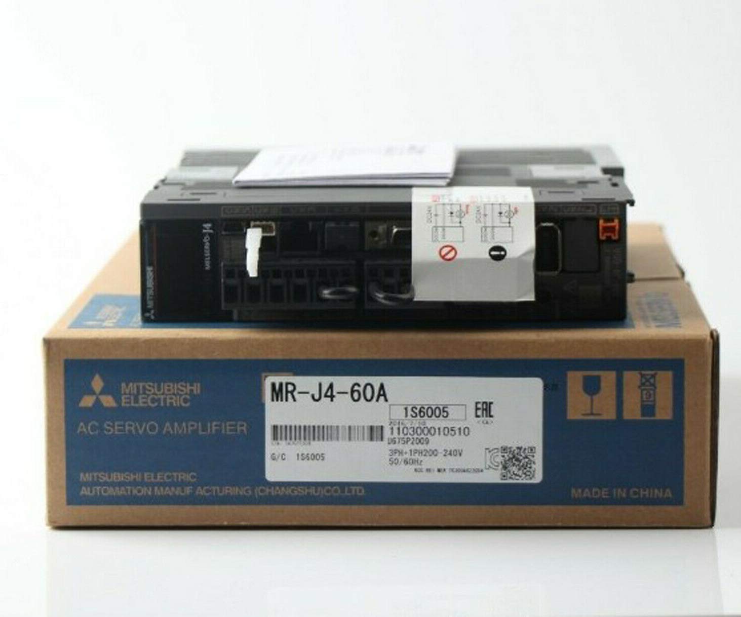 【新品 東京発 ★適格請求書発行可★】サーボアンプ MR-J4-60A 汎用インタフェース 0.6kW用 三相または単..
