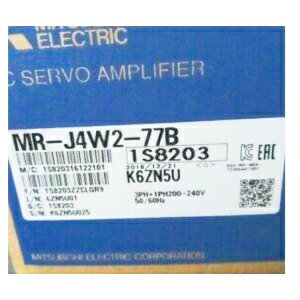【新品 東京発 ★適格請求書発行可★】産業用 サーボアンプ MR-J4W2-77B SSCNETIII H 0.75kW 三相/単相 A..