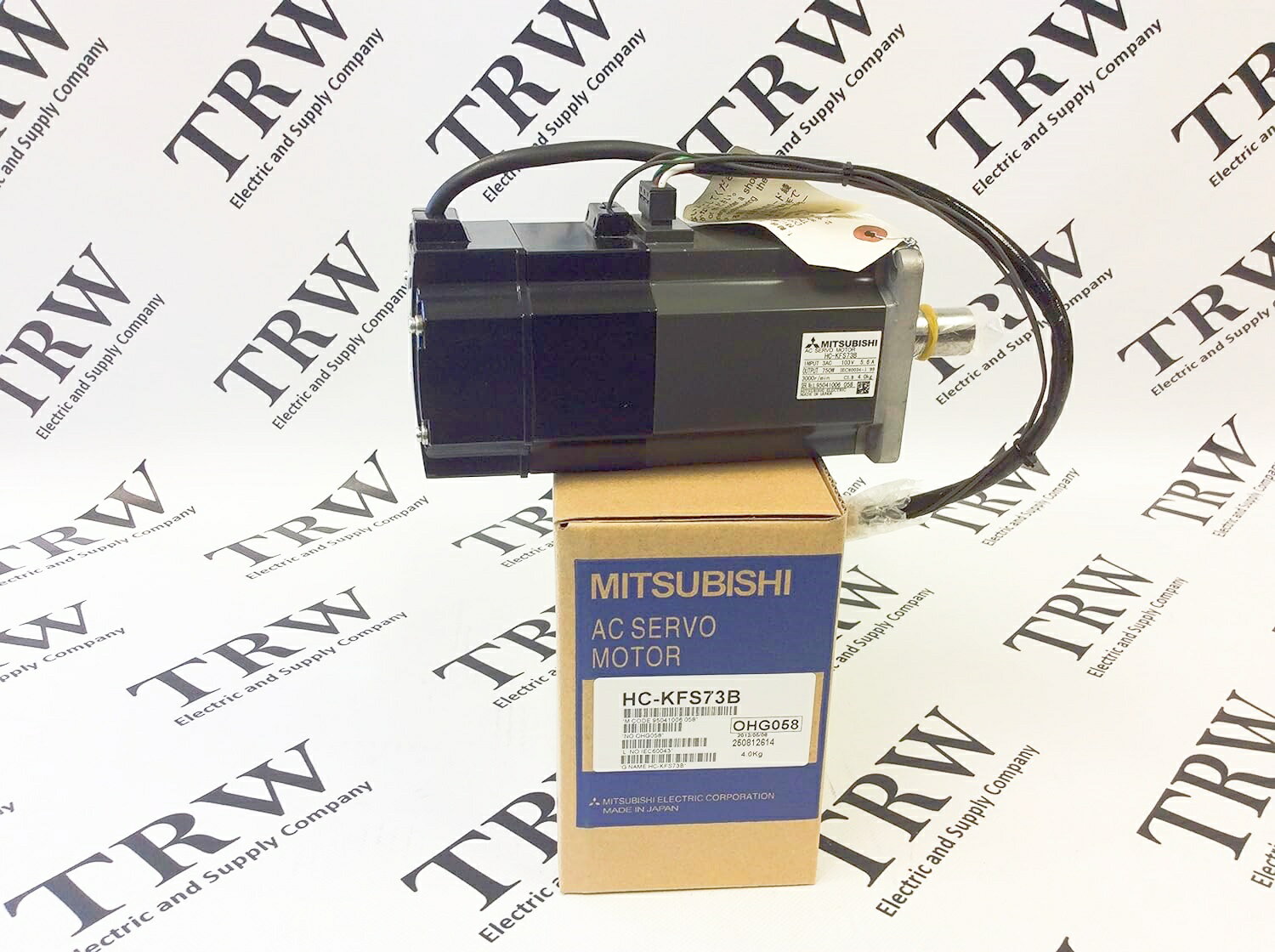 Rakuten - 【新品 東京発 ★適格請求書発行可★】 MITSUBISHI 三菱電機 ACサーボモーター HC-KFS73B 【6ヶ月保証】