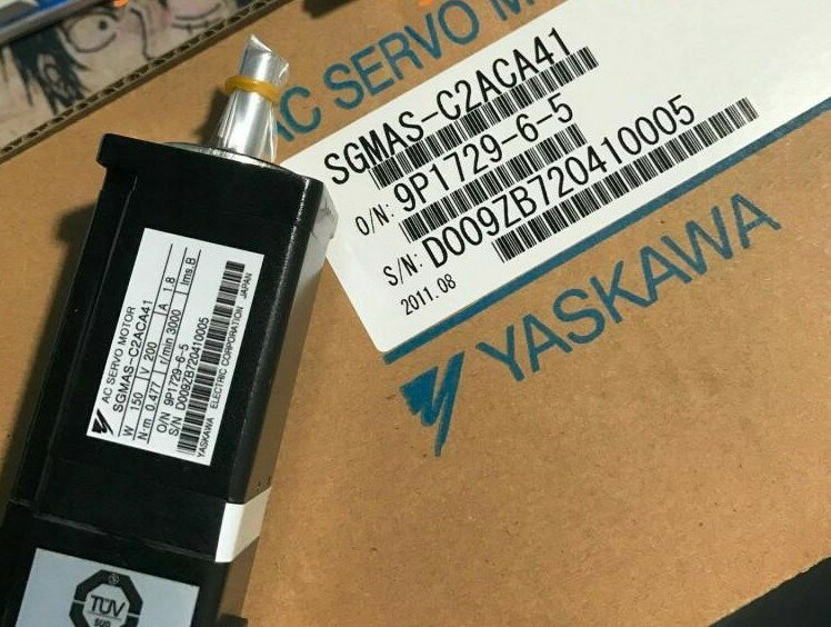 Rakuten - 【新品 東京発 ★適格請求書発行可★】YASKAWA / 安川電機 SGMAS-C2ACA41 サーボモーター【6ヶ月保証】