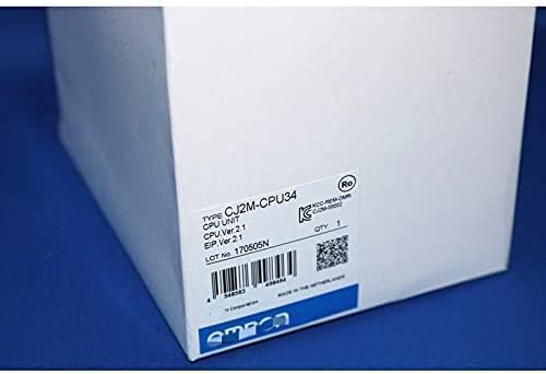 【新品 東京発 ★適格請求書発行可★】OMORON オムロン CJ2M-CPU34 CPUユニット【6ヶ月保証】