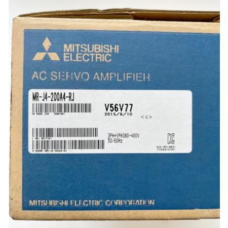 Rakuten - 【新品 東京発 ★適格請求書発行可★】MITSUBISHI 三菱電機 MR-J4-200A4-RJ サーボアンププ【6ヶ月保証】