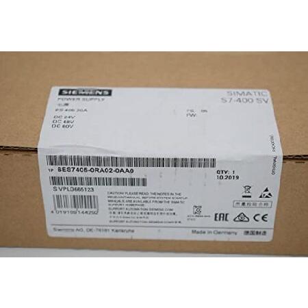 Rakuten - 【新品 東京発 ★適格請求書発行可★】6ES7 405-0RA02-0AA0 SIMATIC S7-400 Power Supply Module 6ES7 405-0RA02-0AA0 Sealed in Box 1 Year【6ヶ月保証】
