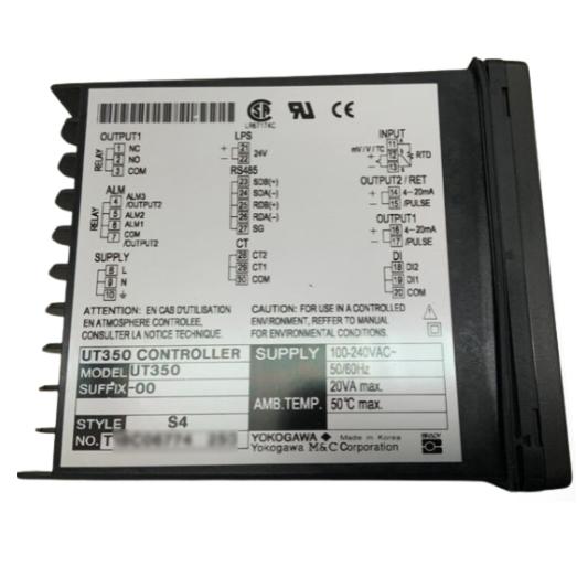 【新品 東京発 ★適格請求書発行可★】YOKOGAWA UT350-00 Controller 【6ヶ月保証】
