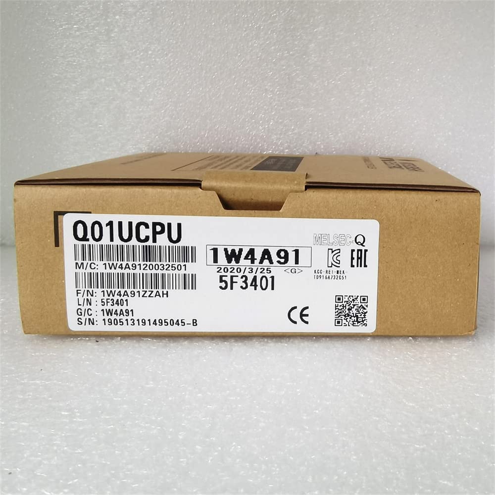 Rakuten - 【新品 東京発 ★適格請求書発行可★】三菱電機 シーケンサ Q01UCPU CPUユニット【6ヶ月保証】