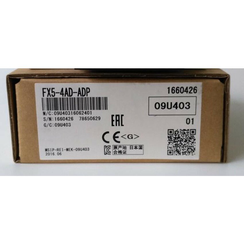 Rakuten - 【新品 東京発 ★適格請求書発行可★】MITSUBISHI 三菱電機 FX5-4AD-ADP【6ヶ月保証】