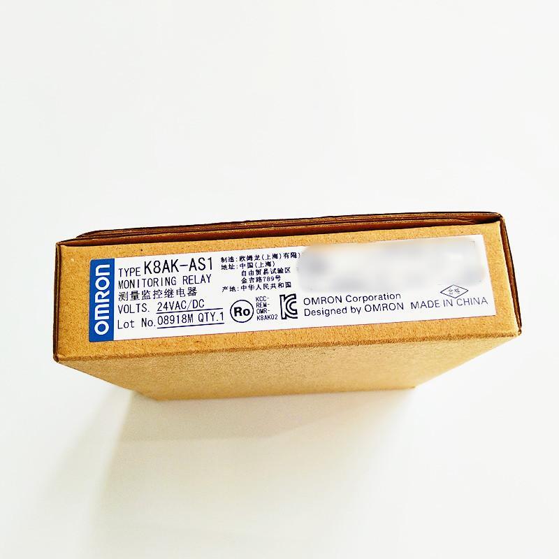 Rakuten - 【新品 東京発 ★適格請求書発行可★】OMRON オムロン K8AK-AS1 DC/AC24V用 監視リレー【6ヶ月保証】