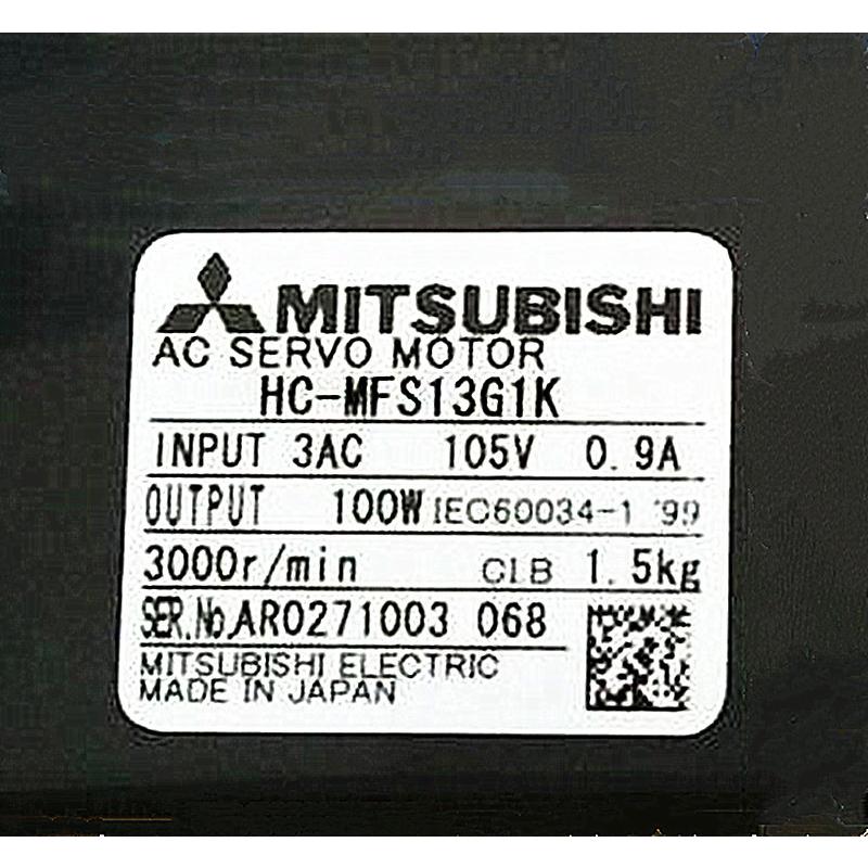 Rakuten - 【新品 東京発 ★適格請求書発行可★】MITSUBISHI/三菱 HC-MFS13G1K サーボモーター【6ヶ月保証】