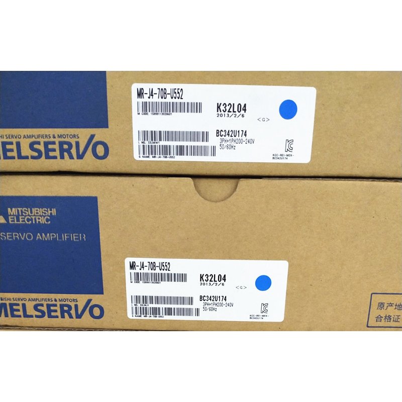 Rakuten - 【新品 東京発 ★適格請求書発行可★】MITSUBISHI 三菱電機 MR-J4-70B-U552【6ヶ月保証】