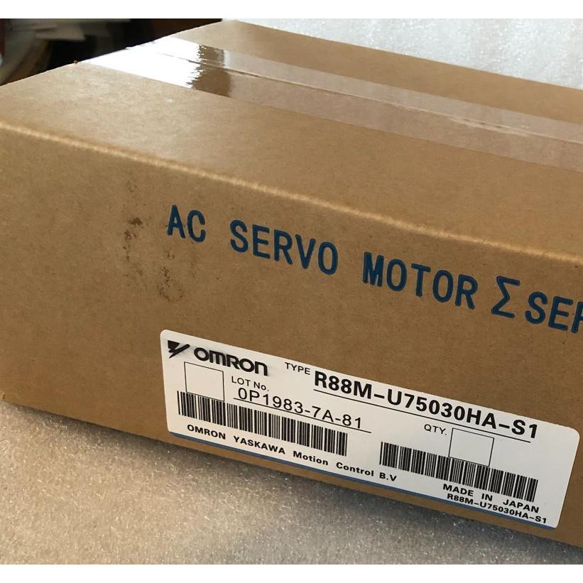 Rakuten - 【新品 東京発 ★適格請求書発行可★】OMRON/オムロン サーボモータ R88M-U75030HA-S1【6ヶ月保証】