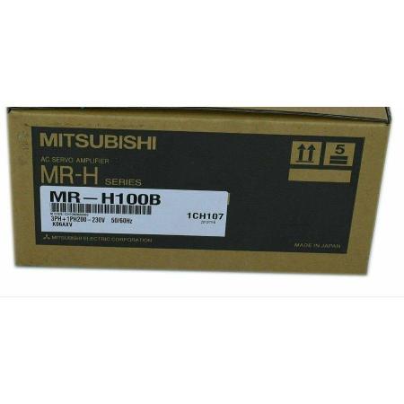 Rakuten - 【新品 東京発 ★適格請求書発行可★】MITSUBISHI/三菱 MR-H100B サーボドライブ【6ヶ月保証】