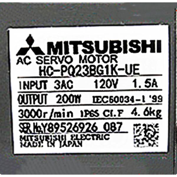 【新品 東京発 ★適格請求書発行可★】MITSUBISHI/三菱 HC-PQ23BG1K-UE サーボモーター【6ヶ月保証】