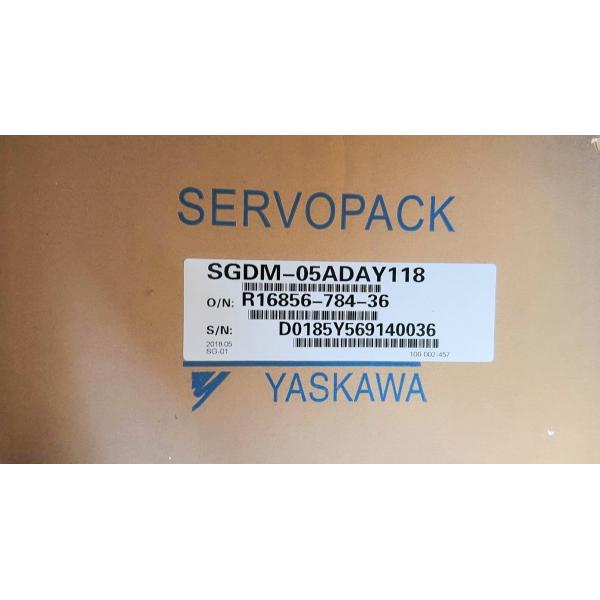 Rakuten - 【新品 東京発 ★適格請求書発行可★】YASKAWA サーボモータ SGDM-05ADAY118【6ヶ月保証】
