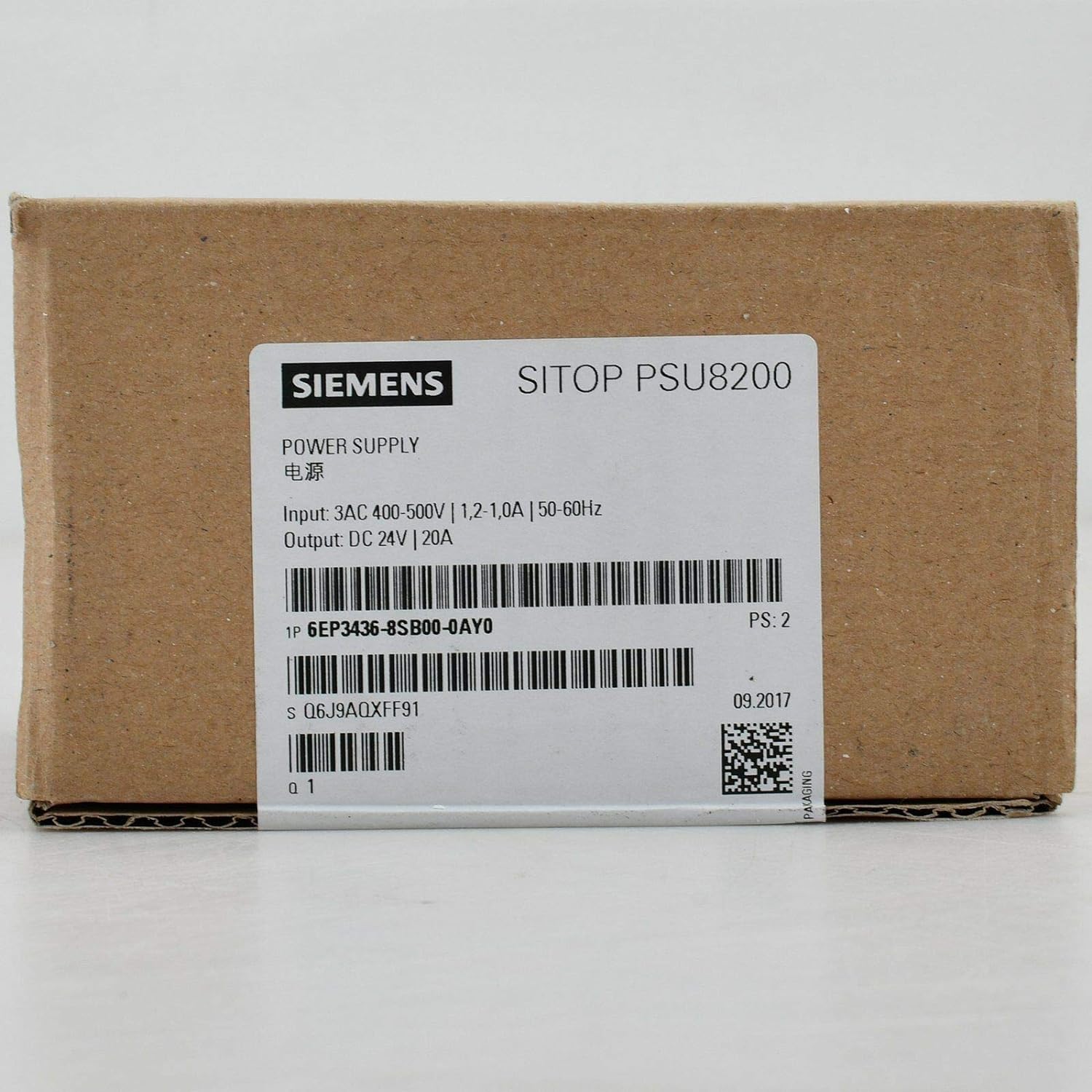 Rakuten - 【新品 東京発 ★適格請求書発行可★】SIEMENS/シーメンス 6EP3436-8SB00-0AY0【6ヶ月保証】