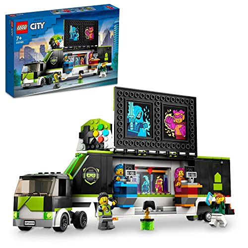 楽天DOTRIVERレゴ（LEGO） シティ ゲームトーナメントのツアートラック 60388 おもちゃ ブロック プレゼント 乗り物 のりもの 男の子 女の子 7歳