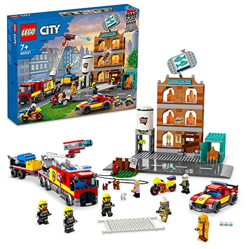 レゴ シティ 消防訓練 レゴ(LEGO) シティ 消防訓練 クリスマスギフト クリスマス 60321 おもちゃ ブロック プレゼント 消防 しょうぼう 男の子 女の子