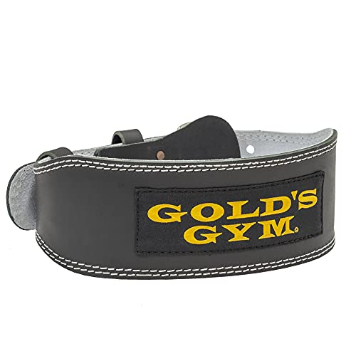 ゴールドジム(GOLD`S GYM) トレーニングレザーベルトBK M(75~85cm) G3368 人気