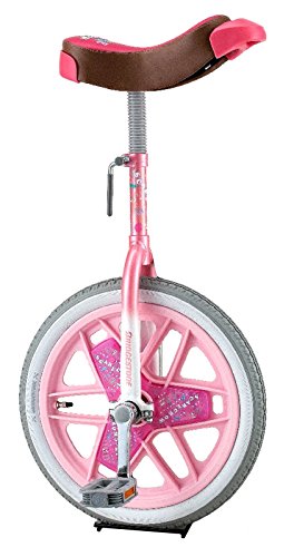 ブリヂストン(BRIDGESTONE) スケアクロウ 一輪車 小学生 子供 ピンク 16インチ スタンド付き ギフト SCW16 P1342 A
