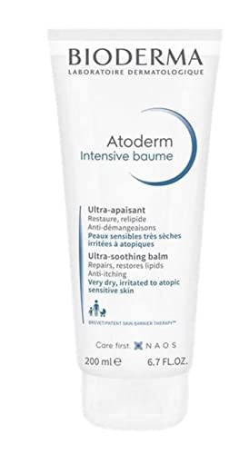 【正規品】ビオデルマ (Bioderma) アトデルム インテンシブクリーム 200mL 顔 からだ用保湿クリーム 乾燥を繰り返す敏感肌用 無香