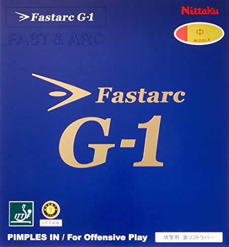 ニッタク(Nittaku) 卓球 ラバー ファスタークG-1 裏ソフト テンション レッド 中 NR8702 ニッタク(Nittaku) 卓球 ラバー ファスタークG-1 裏ソフト テンション レッド 中 NR8702