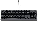 CHERRY MX赤軸・CHERRY MX赤軸 英語フルサイズ FKBN104MRL/EMB3-AKP・・Size:英語フルサイズStyle:CHERRY MX赤軸・CHERRY MX 赤軸/104キー フルサイズ 英語配列・ケースカラー：マットブラック・キーキャップ：PBT2色成形(黒/白)・インターフェイス：USB/PS2・Nキーロールオバー対応説明 2004年発売の元祖CHERRY MXスイッチ搭載FILCOメカニカルキーボーである、初代Majestouchのケースデザインはそのままに、基板やマイクロプロセッサーなどを一新し、USB2.0/フルNキーロールオーバー対応の最新スペックキーボードとして生まれ変わりました。Majestouchシリーズで使用しているフォントを忠実に再現した、PBT2色成形キーキャップを搭載しました。PBT樹脂はMajestouch2に用いていたABS樹脂に比べ、より耐久性に優れます。さらに、文字も印字タイプと違い消えることはありません。また、スタンダードモデルの黒いアッパーケースにはマットブラックコーティングを採用しました。キーボードの落ち着きのある佇まいが机上をよりシックに演出します。