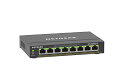 【正規品】 ネットギア NETGEAR スイッチングハブ 8ポート 1G PoE+ (123W) 金属筐体 静音ファンレス メーカー5年保証 ア(2)