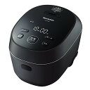 シャープ 炊飯器 3合 IH式 一人暮らし PLAINLY 匠の火加減 ブラック KS-HF05B-B(2)
