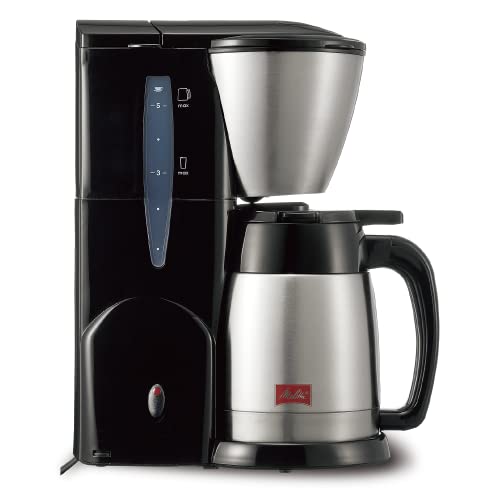 メリタ コーヒーメーカー メリタ(Melitta) フィルターペーパー式コーヒーメーカー 700ml メリタ ノアプラス ブラック 5杯用 SKT55-1B