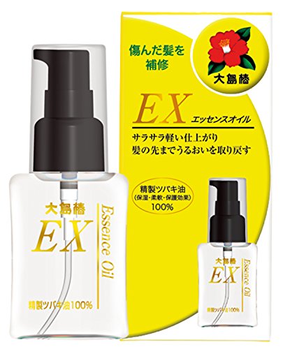 大島椿 EXエッセンスオイル 40mL (髪・頭皮・肌 ヘアオイル) 単品 40ミリリットル (x 1)