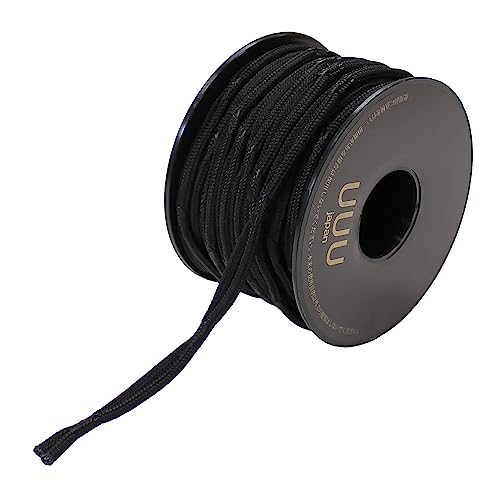 オシャレ・ブラック 15m UUU-0229・・Color:ブラックSize:15m・既存のハンギングロープ2mの細いタイプです。・今までのハンギングロープとして使用できる他、5mmのスライダーにもロープを通せるので、張り綱として使用すれば、ランタンなどの小物を吊り下げられます。・輪っか状に加工したロープで、物を吊り下げるのに大変便利です。・テントやタープのポールに吊り下げたりと、アウトドアで活躍致します。また車内の手すりに取り付ければ、釣り竿等の長尺物の空間収納に。・キャンプや海水浴に行った際、布切れやバスタオル等をクリップで取り付けばカーテン代わりにも。説明 ●必要な長さに応じて、カラビナなどの連結金具を使用すれば、継ぎ足しも可能です。