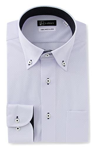 [アイシャツ] i-shirt 完全ノーアイロン ストレッチ 超速乾 レギュラーフィット 長袖 アイシャツ ワイ..