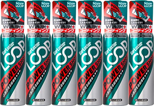 Surluster(シュアラスター) ガソリン添加剤 ループ パワーショット240ml お得な6本セット X-34 車用 エンジン内洗浄 燃費改