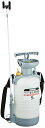 工進(KOSHIN) 蓄圧式 噴霧器 タンク 5L ミスターオート HS-503W 伸縮 2段 ノズル 噴口 2個 Wピストン 防除 消毒 散布