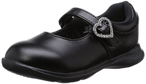 [キャロット]フォーマルシューズ 14~21cm 0.5cm有 女の子 キッズ CR C2093 ブラックS 14.0cm 2E