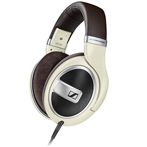 ゼンハイザー Sennheiser ヘッドホン 有線 HD 599 開放型 オープン型 アイボリー 【国内正規品】