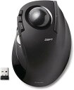 エレコム トラックボールマウス 人差し指 8ボタン チルト機能 無線 ブラック M-DT1DRBK