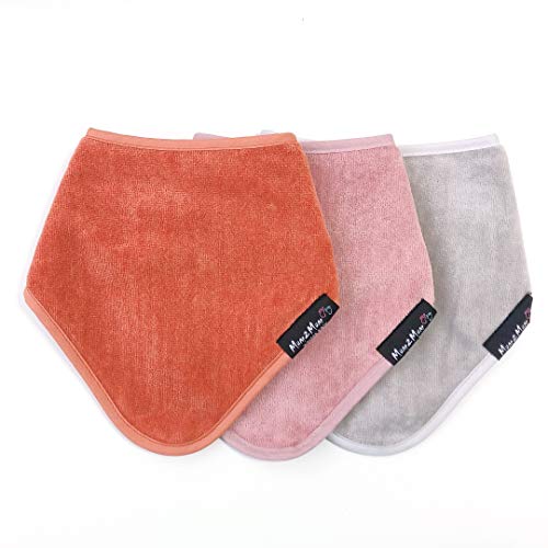 Mum 2 Mum(マムトゥーマム) バンダナビブ3枚セット ダスティピンク・ストーン・ラスト 3枚