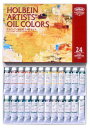 ホルベイン 油絵具 H915 10ml 24色セット 915(4)