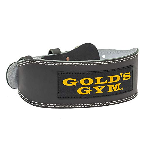 ゴールドジム(GOLD`S GYM) トレーニングレザーベルトBK L(85~95cm) G3368 【正規品 ゴールドジムトレー..