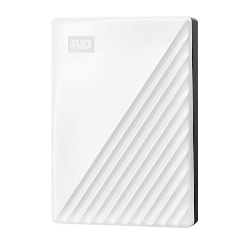 WD ポータブルHDD 5TB USB3.0 ホワイト My Passport 暗号化 パスワード保護 外付けハードディスク / メーカー3年保