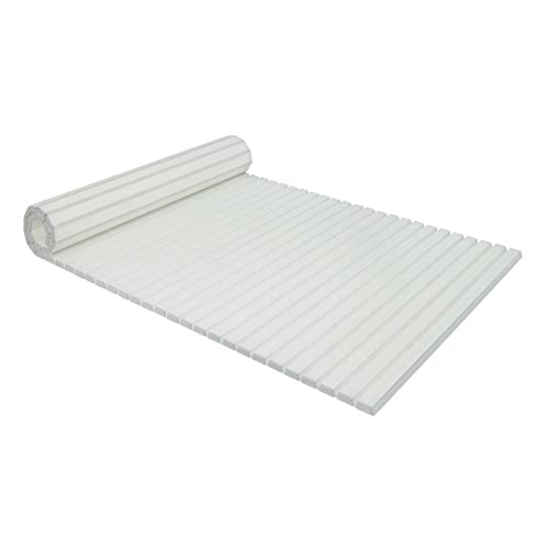 ミエ産業 風呂ふた シャッター式 Ag抗菌 ホワイト 750×1520mm L-15_WH