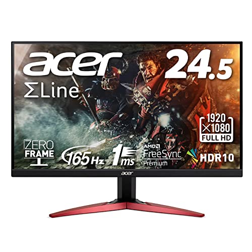 ܥ Acer ߥ󥰥˥ SigmaLine KG251QSbmiipx 24.5 VA  եHD 165Hz