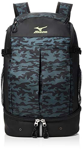 [ミズノ] バックパック 約40L C3JDB901 ブラックカモ