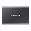Samsung T7 2TB 最大転送速度1050MB/秒 PS4/PS5動作確認済み USB3.2 Gen2 外付けSSD (ポータブル) グ(2)