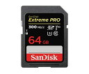 y TfBXN Ki z SDJ[h 64GB SDXC Class10 UHS-II V90 ǎő300MB/s SanDisk Ex