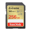 【 サンディスク 正規品 】 SDカード 256GB SDXC Class10 UHS-I U3 V30 SanDisk Extreme SDS